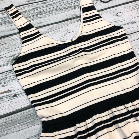 3/25 SALE J.CREW Striped Fit Flare Villa Dress XXS - Picture 7 of 8